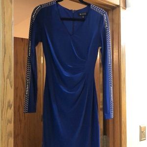 GUESS DRESS fitted very flattering and comfortable fit. Only worn 1 time.